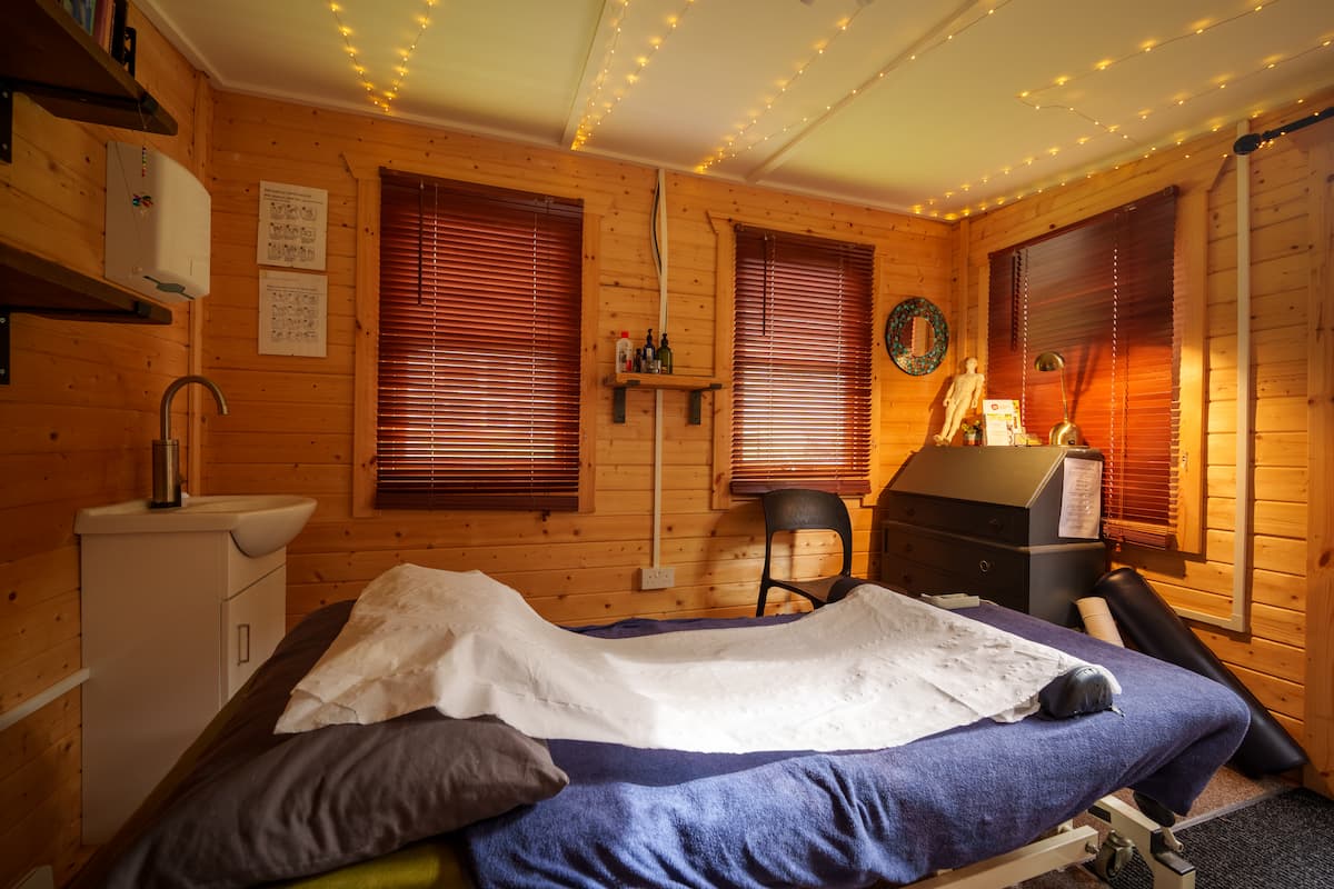 Healing Hut Inside View